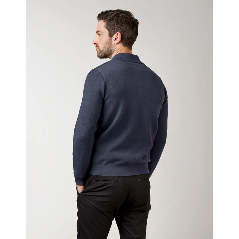 Rembrandt Mataura Indigo Blue 1/4 Zip Jersey image number 1